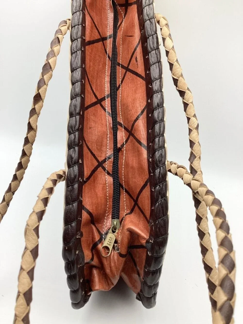 African Burkina Hand Crafted Shoulder Bag-RARE NOS